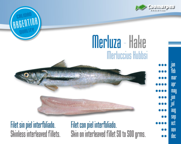 Filet de merluza pocas espinas interfoliado - Imagen 2